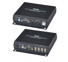Комплект SC&T, USB, приёмник+передатчик, D-sub 15, (VKM04)