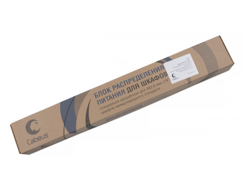 Блок евророзеток для 19" шкафов 16А Cabeus PDU-13P-F-2EU 13 розеток