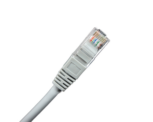 Шнур комм. BNH, кат. 5е, неэкр., U/UTP, RJ45/RJ45, LSZH, AWG24 5м, серый
