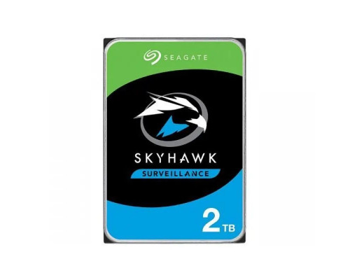 Жёсткий диск Seagate SkyHawk, 2 ТБ, SATA, 7 200 rpm, ST2000VX015