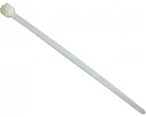 Стяжка кабельная Hyperline, неоткрывающаяся, 4,8 мм Ш, 530 мм Д, 100 шт, материал: нейлон, цвет: белый