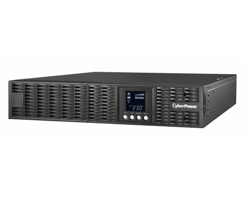 ИБП CyberPower, 1000ВА, встроенный байпас, в стойку, 438х430х88 (ШхГхВ), 220V, 2U,  однофазный, (OLS1000ERT2Ua)