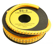 Cabeus EC-2-2 Маркер для кабеля д.7.4мм, цифра 2