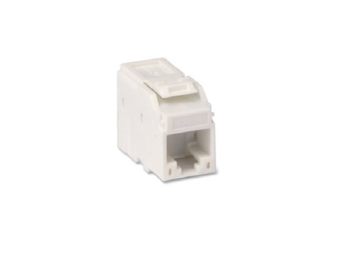 Модуль универсальный DKC, keystone, 1хRJ45, кат. 6A, 500 Мгц, неэкр., 12 шт, цвет: белый