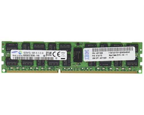 Оперативная память IBM 16GB PC3L-10600 CL9 ECC DDR3 1333MHz LP RDIMM 49Y1563, 49Y1565