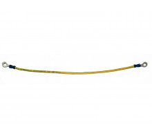 Кабель заземления Hyperline TGRD-CC, 300 мм, цвет: жёлтый, кольцо-кольцо