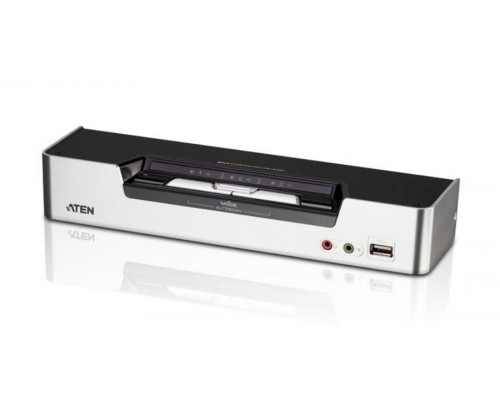 Переключатель KVM Aten, Altusen, портов: 2, 456х768х262,3 мм (ВхШхГ), USB, цвет: чёрный