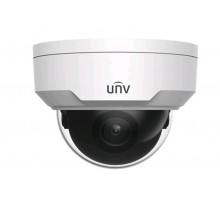 Сетевая IP видеокамера Uniview, купольная, универсальная, 4Мп, 1/3’, 2688×1520, 30к/с, ИК, цв:0,003лк, об-в:2,8мм, IPC324SB-DF28K-I0-RU