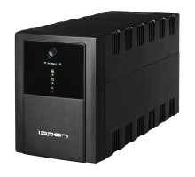 ИБП IPPON Back Basic Euro, 2200ВА, ip 20, линейно-интерактивный, напольный, 139х364х195 (ШхГхВ), 220V,  однофазный, (1108031)