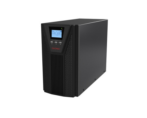 ИБП DKC Small Tower, 3000ВА, lcd дисплей, онлайн, напольный, 191х464х335 (ШхГхВ), 230V,  однофазный, (SMALLT3A10S)