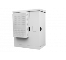 Шкаф всепогодный напольный 18U (Ш1000 × Г600), комплектация ТК с контроллером MC3 и датчиками