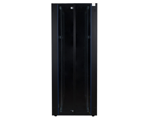 Шкаф телекоммуникационный напольный Datarex, IP20, 47U, 2232х800х1000 мм (ВхШхГ), дверь: двойная распашная, стекло, боковая панель: сплошная съемная,