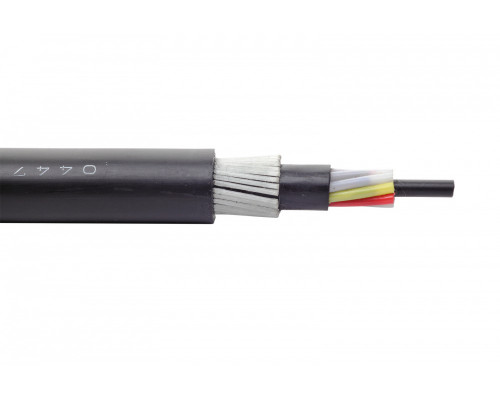 Кабель ВО Eurolan L04-FG Loose tube,  144хОВ, OS2 9/125, LSZH (нг(A)-HF), Ø 17,6мм, универсальный, бронированный, цвет: чёрный