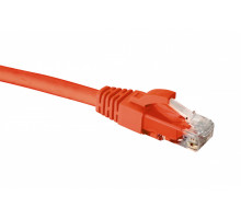 Шнур комм. Eurolan, кат. 5е, неэкр., U/UTP, RJ45, LSZH, AWG26 0.3м, красный