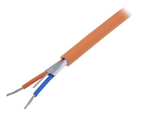 Кабель интерфейсный промышленный Belden, F/UTP, 1 пар., PVC, Ø 6,43мм, универсальный, цвет: оранжевый