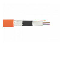 Кабель ВО Eurolan L21-TB Tight Buffer,  8хОВ, OM3 50/125, LSZH-FR, Ø 11,7мм, универсальный, бронированный, цвет: оранжевый