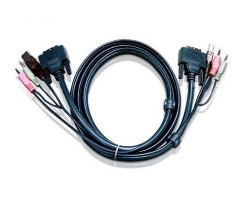 Шнур ввода/вывода Aten, DVI-D, 3 м, (2L-7D03UI)