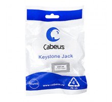 Cabeus CA-8p8c-C5e-SH Проходной адаптер, RJ45-RJ45 (8p8c), категория 5е, экранированный