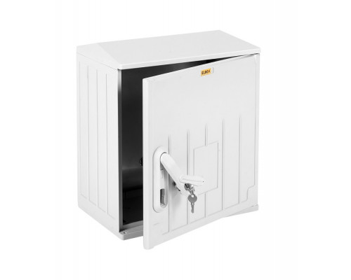 Электротехнический шкаф полиэстеровый IP54 антивандальный (В400*Ш250*Г250) EPV c одной дверью