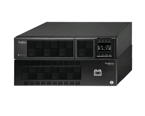 ИБП Systeme Electric Smart-Save Online SRT, 6000ВА, встроенный байпас, онлайн, универсальный, 85х505х432 (ШхГхВ), 230V,  однофазный, (SRTSE6KRTXLI-NC)