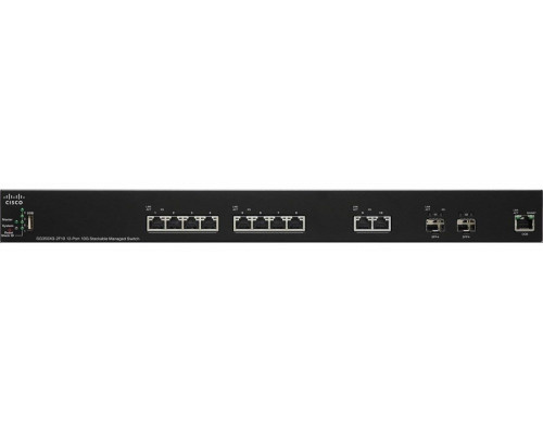 Коммутатор Cisco 350X Series SG350XG-2F10-K9-EU