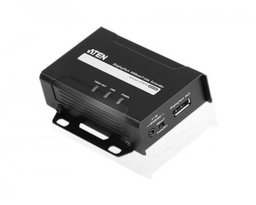 Приёмник Aten, портов: 1, DisplayPort, (VE901R-AT-G)