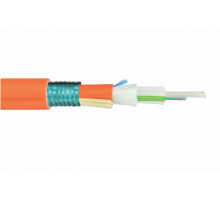 Кабель ВО Eurolan L21 Loose tube,  16хОВ, OS2 9/125, LSZH, Ø 11,6мм, универсальный, бронированный, цвет: оранжевый