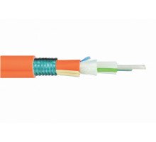 Кабель ВО Eurolan L21 Loose tube,  16хОВ, OS2 9/125, LSZH, Ø 11,6мм, универсальный, бронированный, цвет: оранжевый