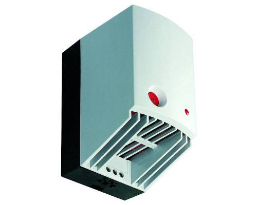 Нагреватель STEGO CR 027, 100х128х165 мм (ВхШхГ), 550Вт, на DIN-рейку, для шкафов, 230V, чёрный, с вентилятором и термостатом