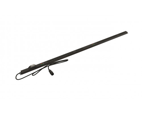 Блок силовых розеток Hyperline SHE, IEC 320 C13 х 24, IEC 60320 С19 х 6, вход IEC 309 32A 2P+E, шнур 3 м, 1 600мм 32А, вольтметр,амперметр,автомат, чё