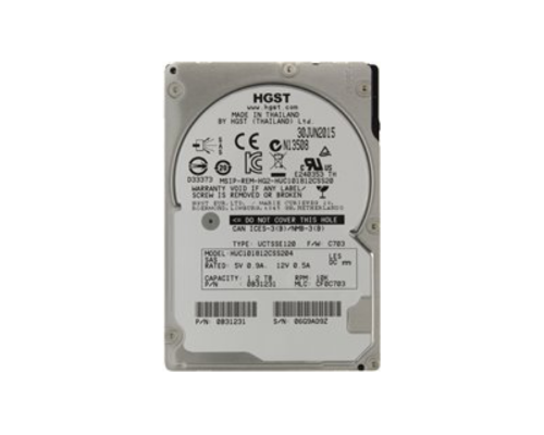Жёсткий диск HGST 2,5" 1.8TB Ultrastar C10K1800 SAS 12Gb/s, 0B31236, HUC101818CS4204
