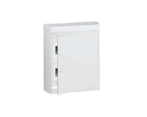 Щит электрический настенный Legrand Nedbox, IP40, 1ряд.  8мод., с клеммным блоком, дверь: пластик, корпус: полистирол, цвет: белый