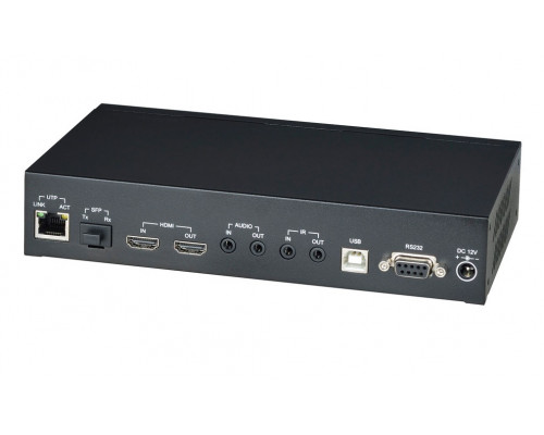Приёмник SC&T, портов: 1, HDMI (Type A), USB-A, RJ45, (HKM02BR-4K)