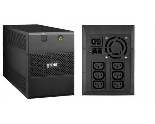 ИБП Eaton 5E, 1100ВА, usb кабель в комплекте, линейно-интерактивный, напольный, 180х133х330 (ШхГхВ), 230V,  однофазный, Ethernet, (5E1100iUSB)