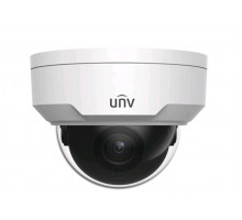 Сетевая IP видеокамера Uniview, купольная, универсальная, 4Мп, 1/3’, 2688×1520, 25к/с, ИК, цв:0,003лк, об-в:2,8мм, IPC324LE-DSF28K-G-RU