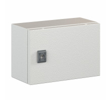 Шкаф электротехнический настенный DKC ST, IP66, 300х250х150 мм (ВхШхГ), дверь: металл, сталь, цвет: серый