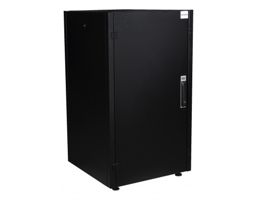 Шкаф телекоммуникационный напольный Datarex, IP20, 36U, 1744х600х600 мм (ВхШхГ), дверь: металл, боковая панель: сплошная съемная, разборный, цвет: чёр