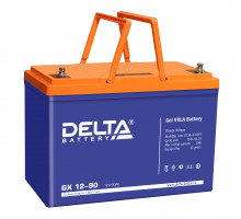 Аккумулятор для ИБП Delta Battery GX, 215х169х306 мм (ВхШхГ),  необслуживаемый электролитный,  12V/90 Ач, цвет: синий, (GX 12-90)