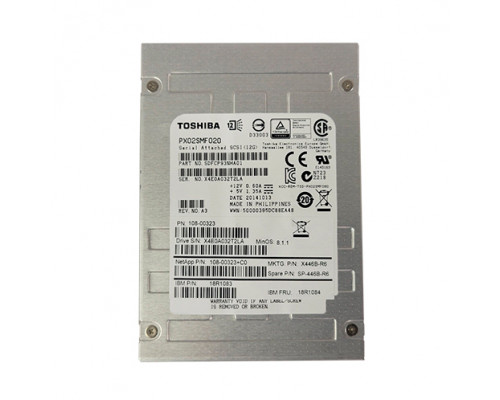 Накопитель SSD Toshiba 200GB 2.5in SAS 12Gbps PX02SMF020