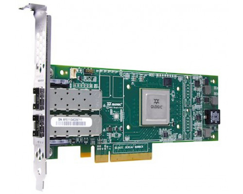 Адаптер QLogic 16Gb FC Dual-port HBA, QLE2662-CK