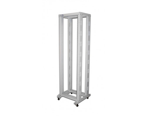 Стойка открытая 19" TWT, универсальная, 38U, 1790х600х600 мм (ВхШхГ), двухрамная, цвет: серый