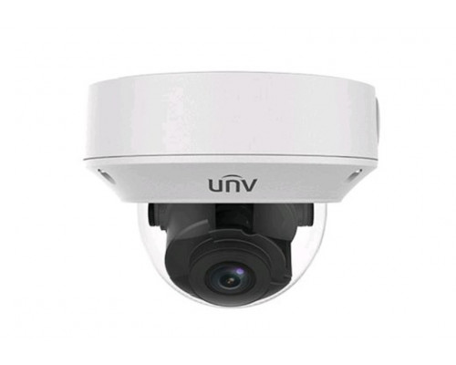 Сетевая IP видеокамера Uniview, купольная, универсальная, 4Мп, 1/3’, 2592×1520, 20к/с, ИК, цв:0,01лк, об-в:2,8-12мм, IPC3234LR3-VSP-D-RU