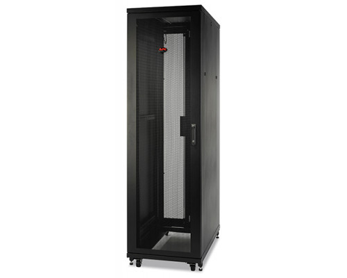 (Архив)Шкаф телекоммуникационный напольный APC NetShelter SV, 42U, 2057х600х1200 мм (ВхШхГ), дверь: перфорация, цвет: чёрный