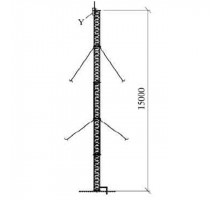 Мачта серии SMJ с высотой 15.0 м