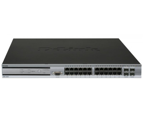 (Архив)Коммутатор D-Link, DWS-3000, управляемый, уровень: 2, портов: 28, поставляется в проекты, DWS-3026