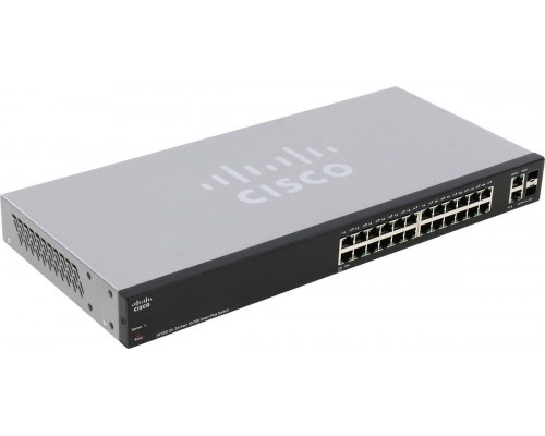 Коммутатор Cisco Small Business 220 Series SF220-24P-K9-EU