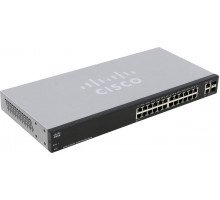 Коммутатор Cisco Small Business 220 Series SF220-24P-K9-EU