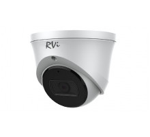 Сетевая IP видеокамера RVI, купольная, универсальная, 2Мп, 1/2,9’, 1920х1080, 30к/с, ИК, цв:0,02лк, об-в:4мм, RVi-1NCE2024 (4) white