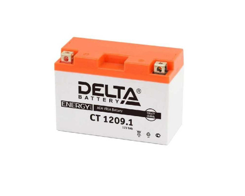 Аккумулятор для ИБП Delta Battery CT, 107х71х151 мм (ВхШхГ),  необслуживаемый свинцово-кислотный,  12V/9 Ач, (CT 1209.1)