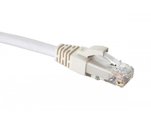 Шнур комм. Eurolan, кат. 6, неэкр., U/UTP, RJ45/RJ45, LSZH, 7м, белый